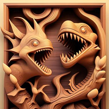 3D модель Which Wurmples Which Kemusso VS Kemusso Which is WhichR (STL)